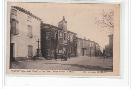 ARQUETTES EN VAL - La Place - Groupe Scolaire Et Mairie - état - Otros & Sin Clasificación