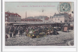 CALAIS : Le Marché De La Place Crèvecoeur - Tres Bon Etat - Calais