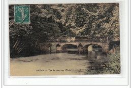 AVENY : Vue Du Pont Sur L'epte (toillée) - Tres Bon Etat - Other & Unclassified