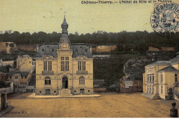 CHATEAU-THIERRY : L'hotel De Ville Et Le Theatre - Etat - Chateau Thierry