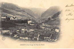 CERDON : Gorge Du Pont De L'enfer - Tres Bon Etat - Non Classés