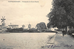 CASTELNAUDARY : Promenade Du Grand Bassin, Moulin - Tres Bon Etat - Castelnaudary