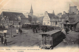 CAEN : Pont De Courtonne Les Tramways Du Calvados - Tres Bon Etat - Caen