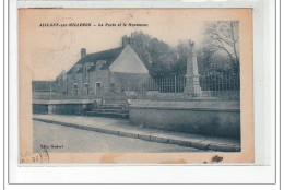 AILLANT-sur-MILLERON : La Poste Et Le Monument - Tres Bon état - Sonstige & Ohne Zuordnung