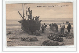 BERCK - Appareillage D'un Bateau Pour La Peche - Tres Bon Etat - Berck