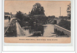 ENTRAINS SUR NOHAIN - Route De Donzy - Entrée De La Ville - Très Bon état - Sonstige & Ohne Zuordnung