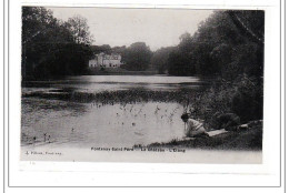 FONTENAY-SAINT-PERE : Le Chateau Et L'etang - Tres Bon état - Other & Unclassified