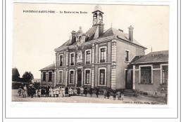 FONTENAY-SAINT-PERE : La Mairie Et Les Ecoles - Tres Bon état - Other & Unclassified