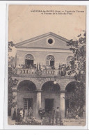 CASTERA-les-BAINS : Facade Des Thermes Et Terrasse De La Salle Des Fetes - Tres Bon Etat - Altri & Non Classificati