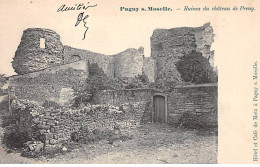 PAGNY SUR MOSELLE - Ruines Du Château De Preny - Très Bon état - Other & Unclassified