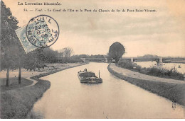 TOUL - Le Canal De L'Est Et Le Pont Du Chemin De Fer De Pont Saint Vincent - Très Bon état - Toul