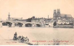 PONT A MOUSSON - Le Pont Et Quartier Saint Martin - Très Bon état - Pont A Mousson