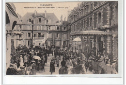 BIARRITZ - Rendez-vous De Chasse Au Grand Hôtel - 1er Mars 1909  - Très Bon état - Biarritz