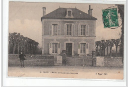 CROCY - Mairie Et Ecole Des Garçons - état - Sonstige & Ohne Zuordnung