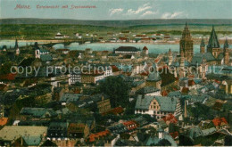 73602939 Mainz Rhein Panorama Mit Stephansturm Mainz Rhein - Mainz