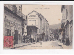 SAINT-PONS : Grand'Rue, Editeur De Cartes Postales - état - Autres & Non Classés