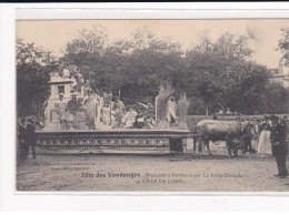 BORDEAUX : Fête Des Vendanges, Organisée à Bordeaux Par La Petite Gironde, Char De Cerès - Très Bon état - Bordeaux