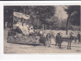 BORDEAUX : Fête Des Vendanges, Organisée à Bordeaux Par La Petite Gironde, Char De Marennes - Très Bon état - Bordeaux