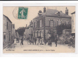 AUNAY-SOUS-AUNEAU : Rue De L'Eglise - Très Bon état - Autres & Non Classés