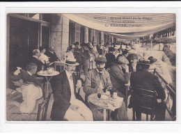 MORGAT : Grand Hôtel De La Plage, Terrasse De L'Hôtel, L.TERENE, Propriétaire - état - Morgat