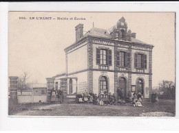 LE L'HABIT : Mairie Et Ecoles - état - Other & Unclassified