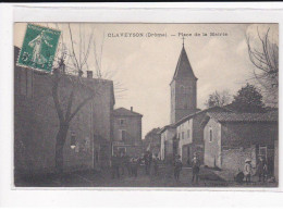 CLAVEYSON : Place De La Mairie - Très Bon état - Otros & Sin Clasificación