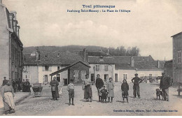 TOUL Pittoresque - Faubourg Saint Mansuy - La Place De L'Abbaye - Très Bon état - Toul