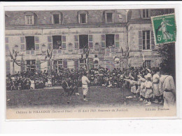 VILLEBON : Le Château, 25 Août 1912, Souvenir Du Festival - Très Bon état - Sonstige & Ohne Zuordnung