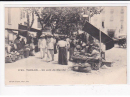 TOULON : Un Coin Du Marché - Très Bon état - Toulon