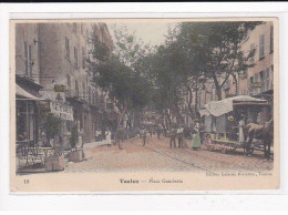 TOULON : Place Gambetta, Omnibus - état - Toulon