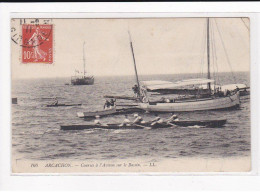 ARCACHON : Courses à L'aviron Sur Le Bassin - état - Arcachon