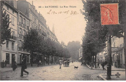 BAYONNE - La Rue Thiers - Très Bon état - Bayonne