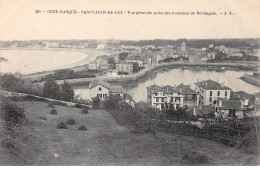 SAINT JEAN DE LUZ - Vue Générale Prise Des Hauteurs De Bordagain - Très Bon état - Saint Jean De Luz