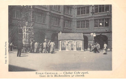 PARIS - Ecole Centrale - Chahut Cube, 1906 - Gare De La Michaudière - Très Bon état - Arrondissement: 03