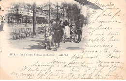 PARIS - Les Tuileries - Voitures Aux Chèvres - Très Bon état - Arrondissement: 01