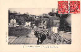 VILLIERS SUR MORIN - Pont Sur Le Grand Morin - Très Bon état - Sonstige & Ohne Zuordnung