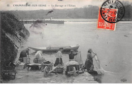 CHAMPAGNE SUR SEINE - Le Barrage Et L'Ecluse - Très Bon état - Champagne Sur Seine