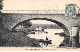 SAACY SUR MARNE - La Marne Et Le Pont - Très Bon état - Sonstige & Ohne Zuordnung