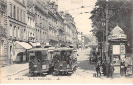 ROUEN - La Rue Jeanne D'Arc - état - Rouen