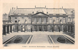 PARIS - Archives Nationales - Palais Soubise - Très Bon état - Arrondissement: 04