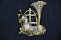 Insigne 10e Bataillon De Chasseurs à Pied - (BCP - BCA) - (ABPD). - Army