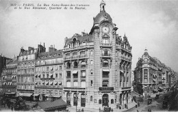 PARIS - La Rue Notre Dame Des Victoires Et La Rue Réaumur - Quartier De La Bourse - Très Bon état - Distrito: 02