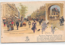 PARIS - Boulevard Des Capucines - Messieurs Raphael Tuck Et Fils - Très Bon état - Arrondissement: 02