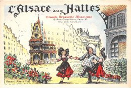 PARIS - L'Alsace Aux Halles - Grande Brasserie Alsacienne - Rue Coquillière - Très Bon état - Arrondissement: 01