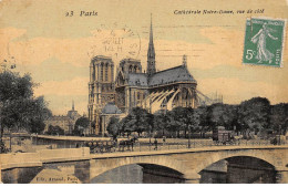 PARIS - Cathédrale Notre Dame, Vue De Côté - Très Bon état - Distretto: 01