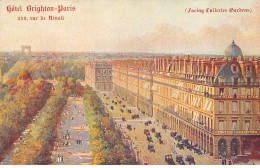 PARIS - Hôtel Brighton - Rue De Rivoli - Très Bon état - Paris (01)