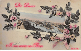 PARIS - De Paris Je Vous Envoie Ces Fleurs - Très Bon état - Arrondissement: 01