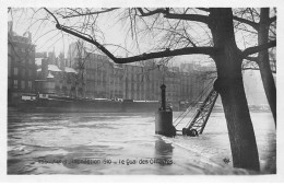 PARIS - Inondation 1910 - Le Quai Des Orfèvres - Très Bon état - Arrondissement: 01