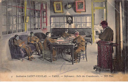 PARIS - Institution Saint Nicolas - Infirmerie : Salle Des Convalescents - état - Arrondissement: 06