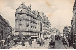 PARIS - La Rue De Sèvres, Carrefour Des Saints Pères - Très Bon état - Arrondissement: 06